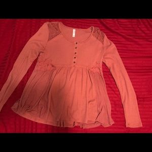 Adorable pink sweater